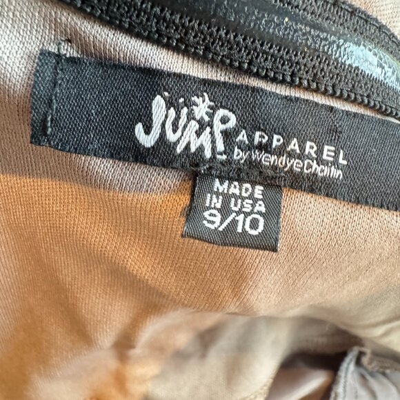 Jump Apparel Long Formal Black Ombre Chevron Strapless Gown Dress - Picture 15 of 16